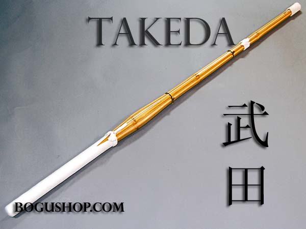 Size 39 "Takeda" Balance style Japanese bamboo Shinai with Large Grip