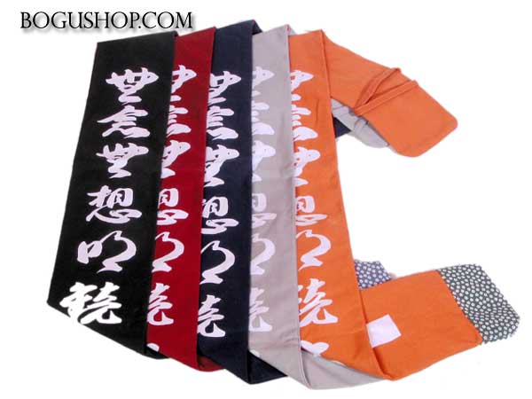 Cotton Munen Muso Meikyo Shinai bag (holds 3 Shinai)