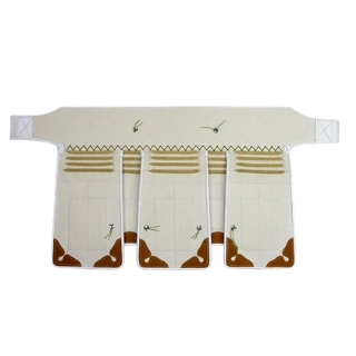 High Quality White Machine Stitched Tare 5mm Stitching