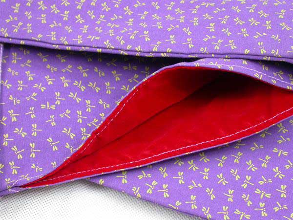 Cotton Dragon Fly pattern Shinai bag (holds 3 Shinai) #3