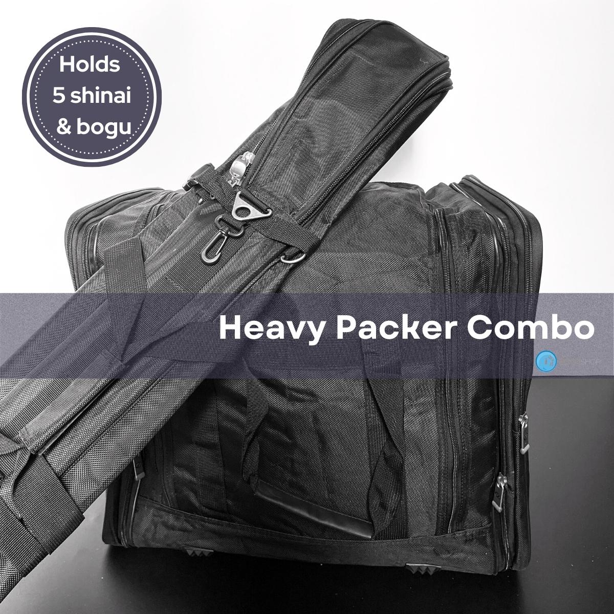 [Combo Set] Heavy Duty Bogu Bag and Large Aramid Shinai Bag #1