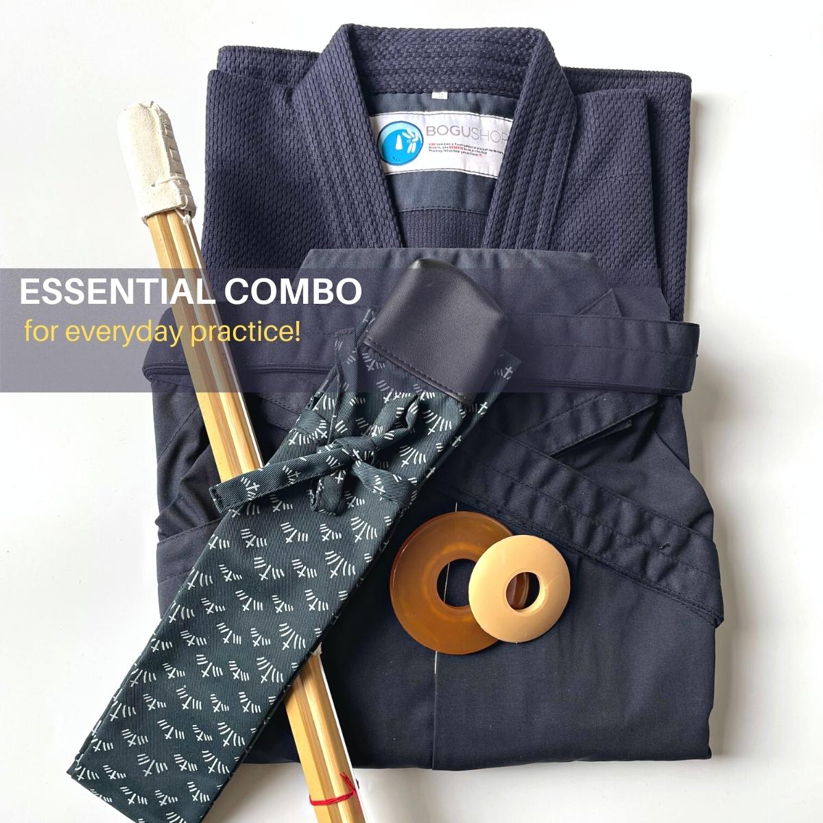Essential Combo (TC Hakama, Single Layer Gi, Practice Shinai, Shinai Bag) #1
