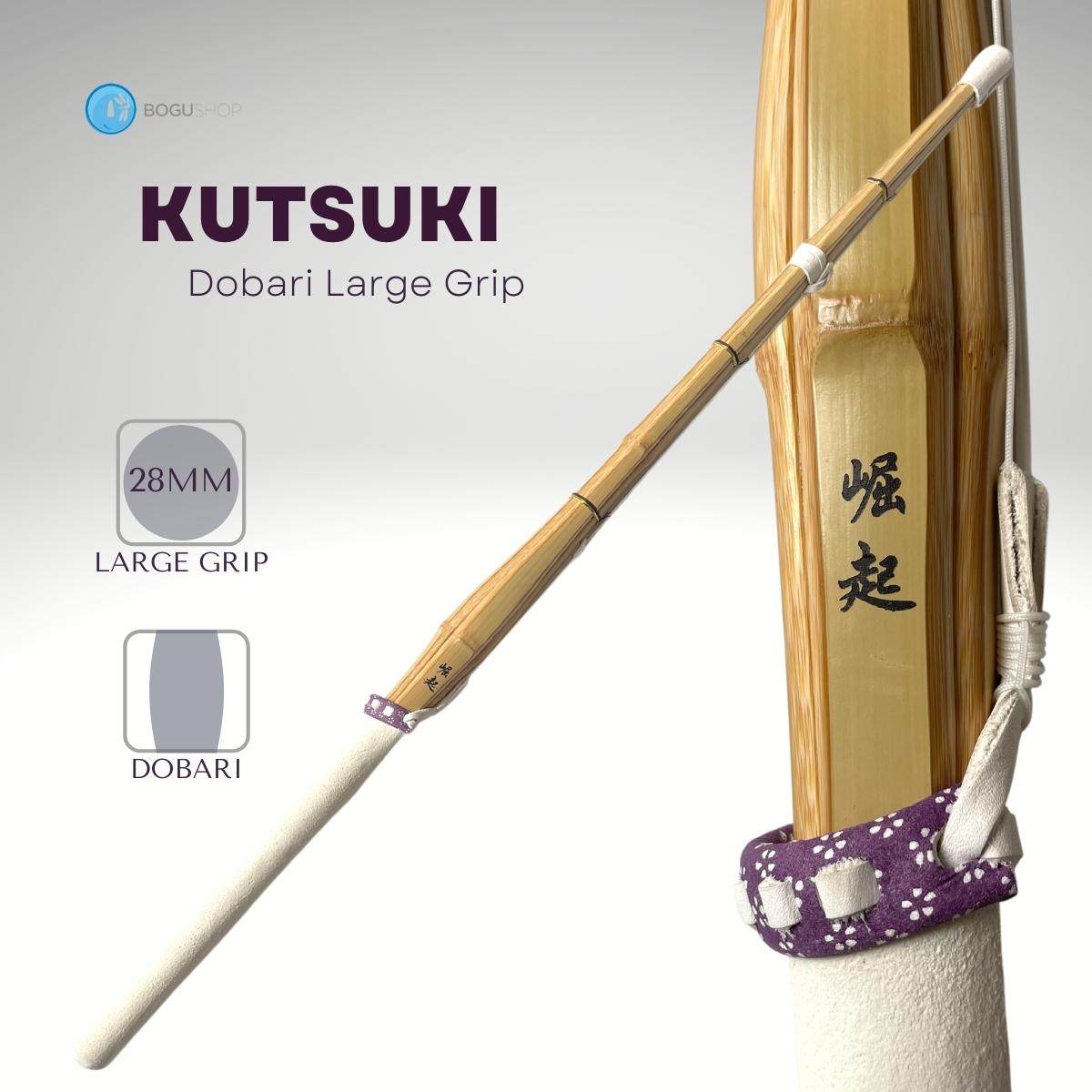 [Keichiku Bamboo] "Kutsuki" Doubari style large grip Shinai
