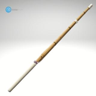 Close view of the Shou shinai upper profile and tip