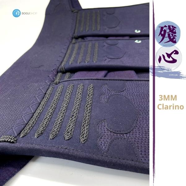 [Clarino Leather] 3mm Top Quality Machine Stitched Tare