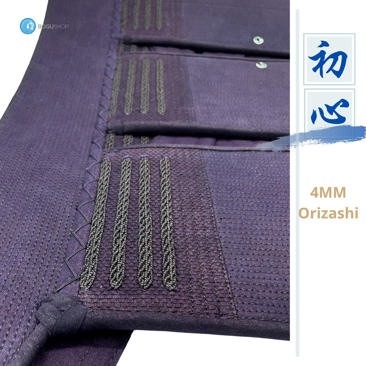 [Orizashi / Clarino] 4mm High Quality Machine Stitched Tare